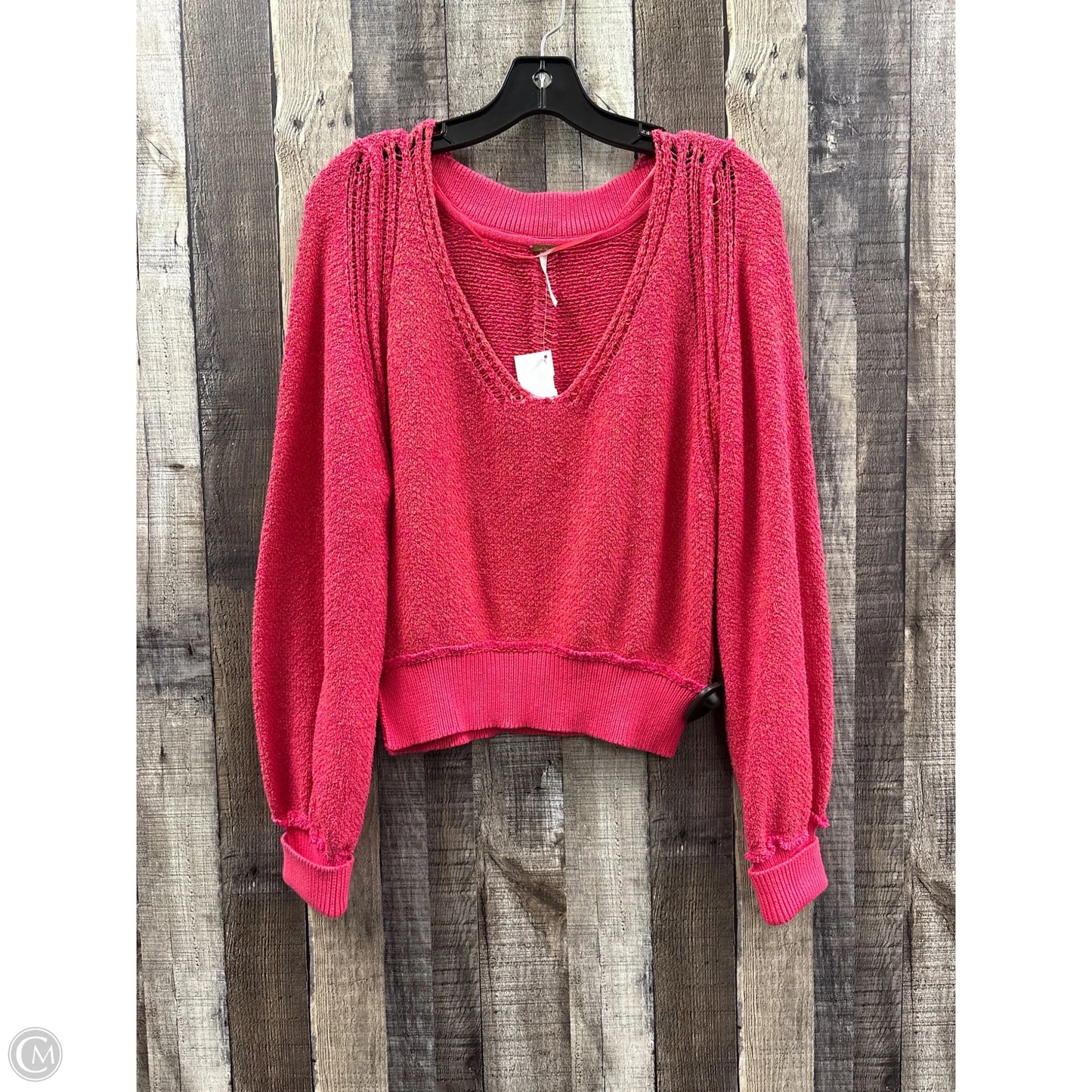 Sweater By Free People In Pink, Size: Xs