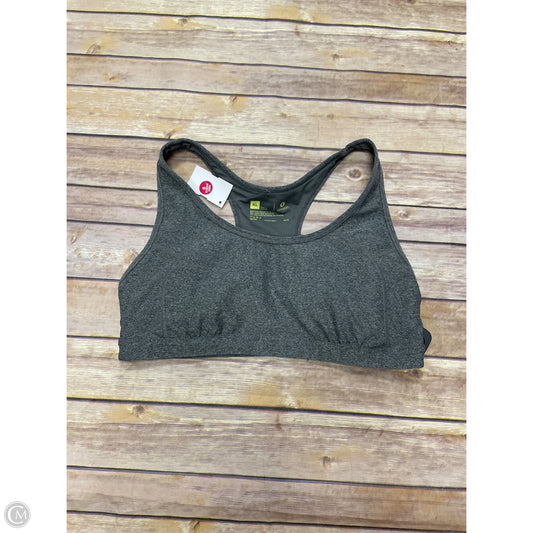 Athletic Bra By Xersion In Grey, Size: Xl
