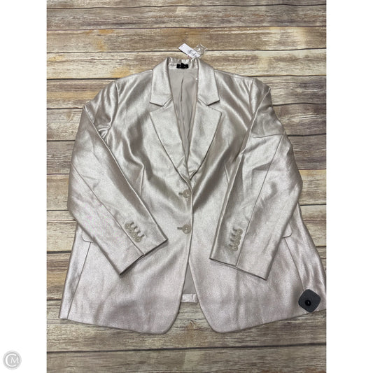 Blazer By Express In Taupe, Size: Xl