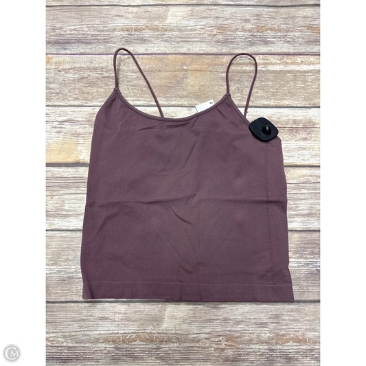 Top Sleeveless Basic By American Eagle In Purple, Size: M
