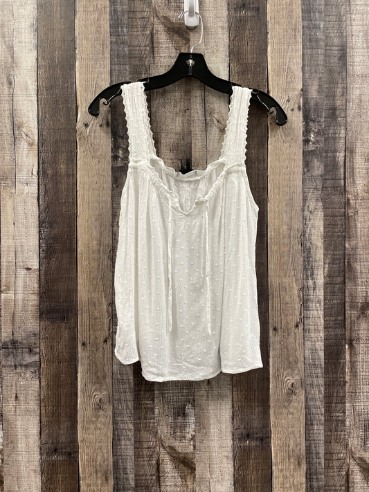 White Top Sleeveless Paige, Size M