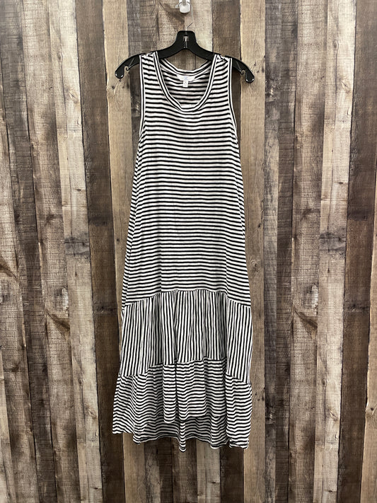 Dress Casual Maxi By Time And Tru In Striped Pattern, Size: M