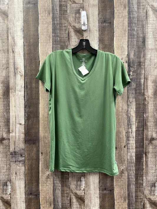 Athletic Top Short Sleeve By Clothes Mentor In Green, Size: M