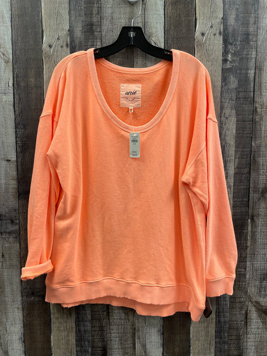 Sweatshirt Crewneck By Aerie In Orange, Size: Xs