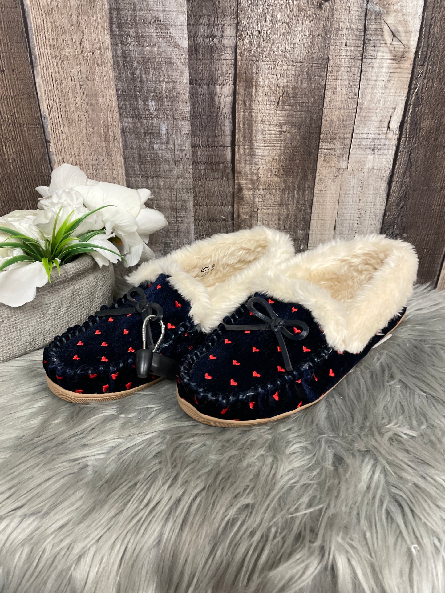 Slippers By J. Crew In Blue & Red