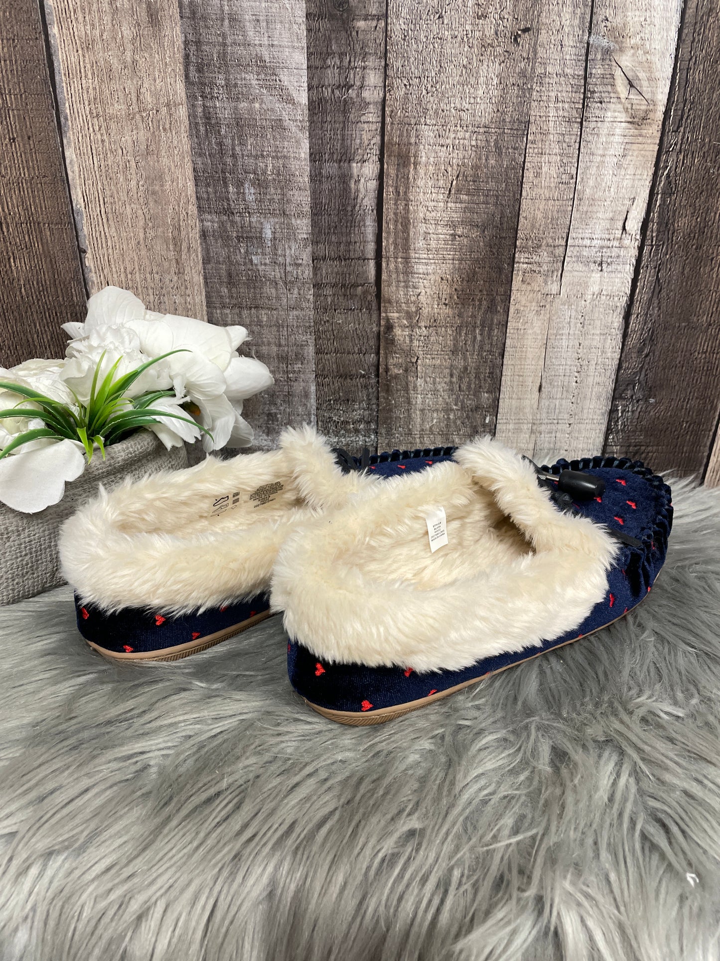 Slippers By J. Crew In Blue & Red