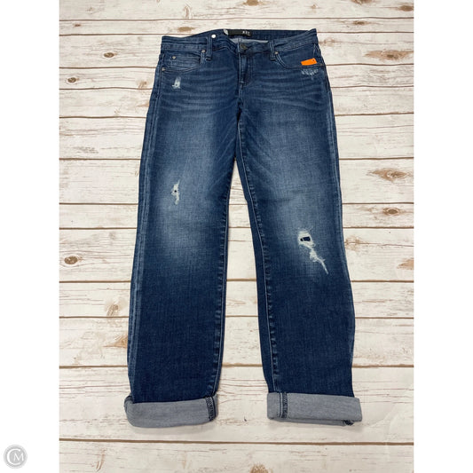 Jeans Boyfriend By Kut In Blue, Size: 4