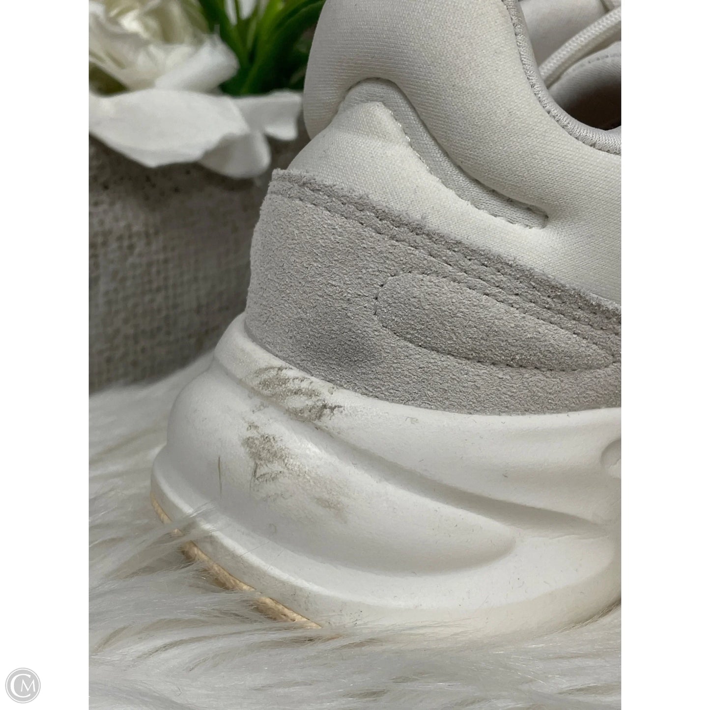 Shoes Athletic By Adidas In Cream, Size: 10