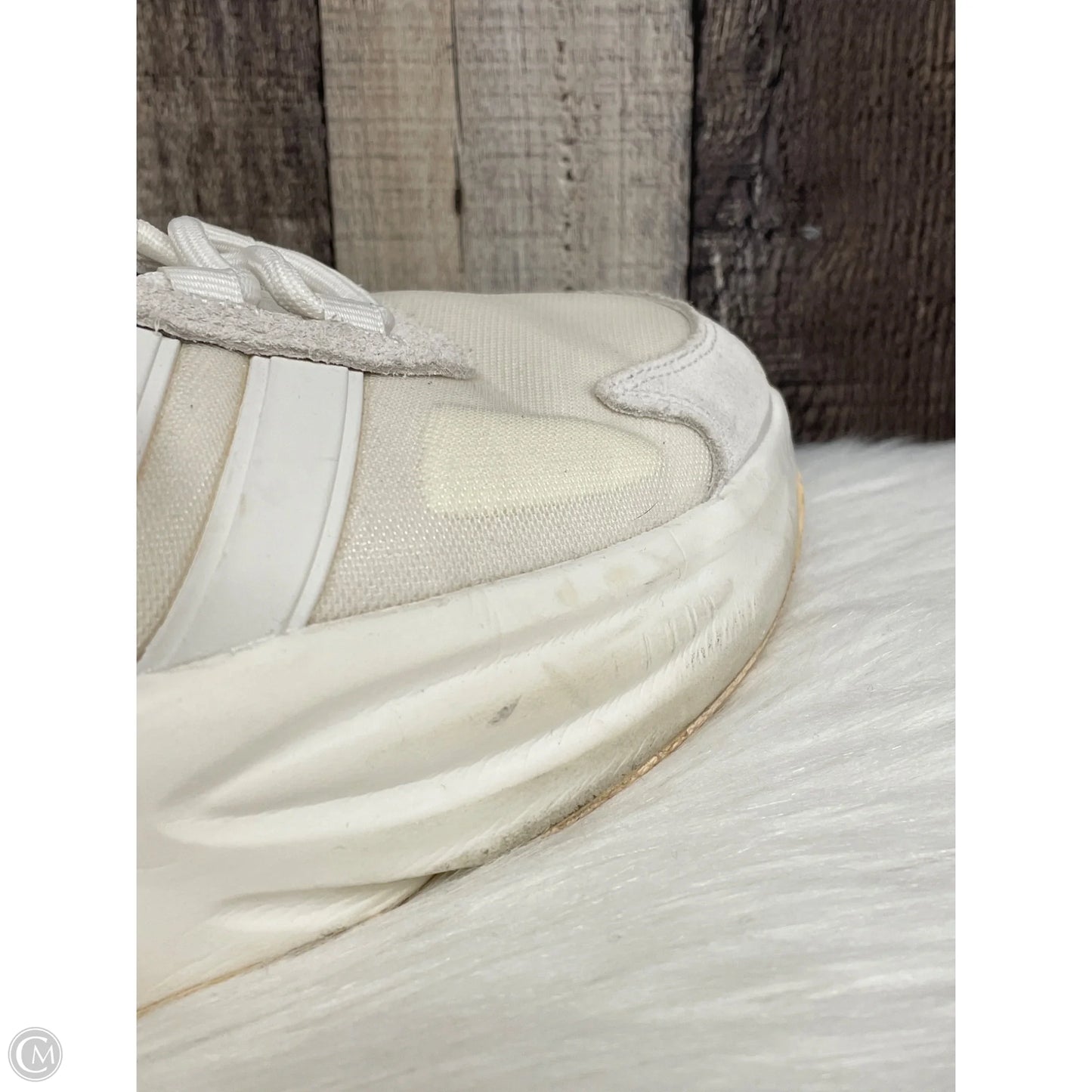 Shoes Athletic By Adidas In Cream, Size: 10