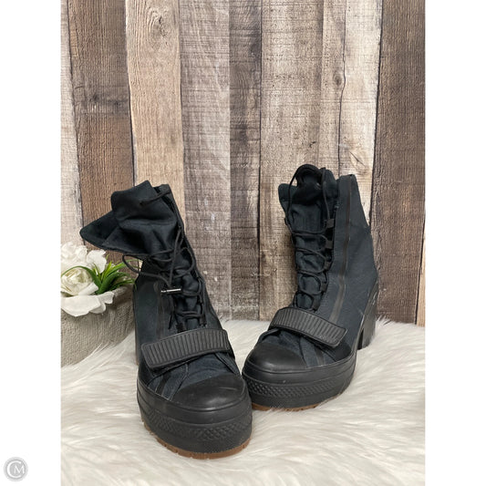 Boots Combat By Converse In Black, Size: 9.5