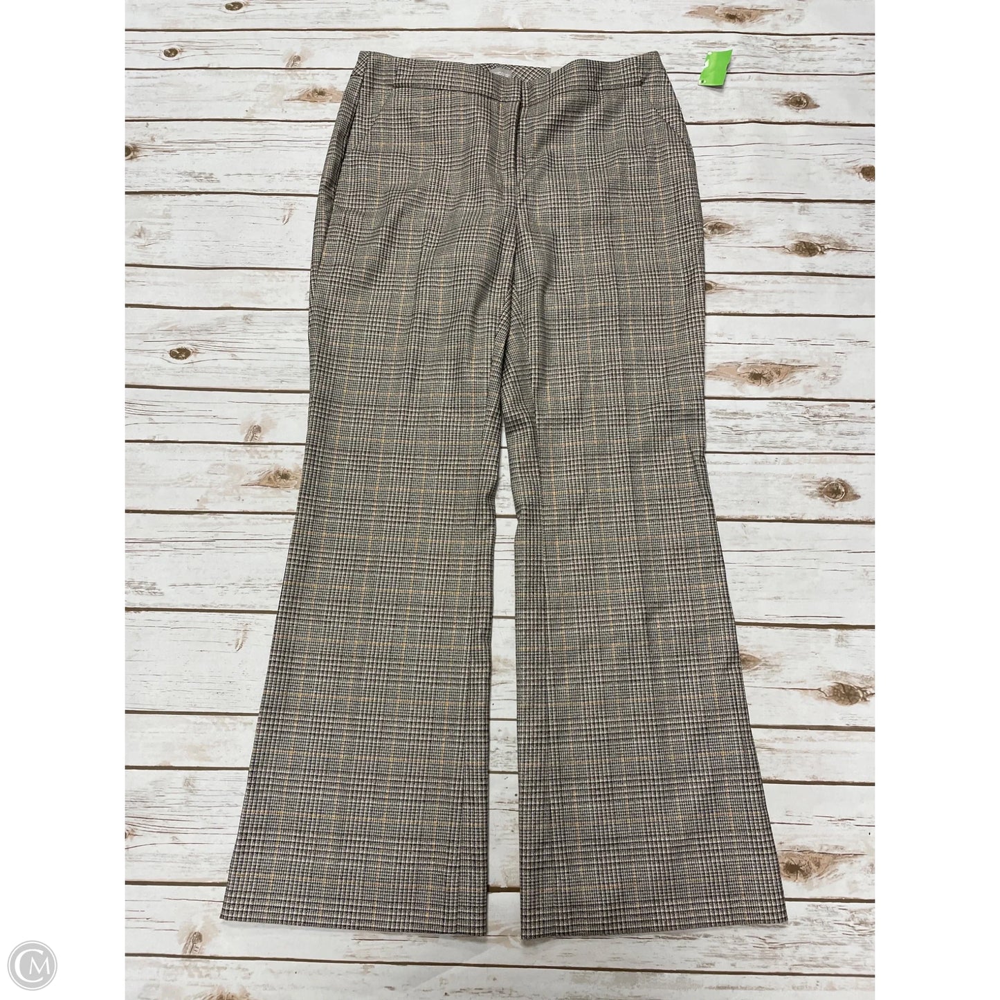 Pants Dress By Chicos In Plaid Pattern, Size: 10
