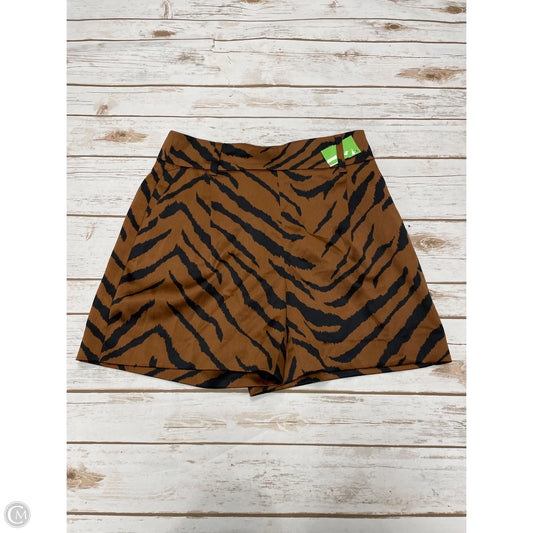 Shorts By White House Black Market In Zebra Print, Size: 4