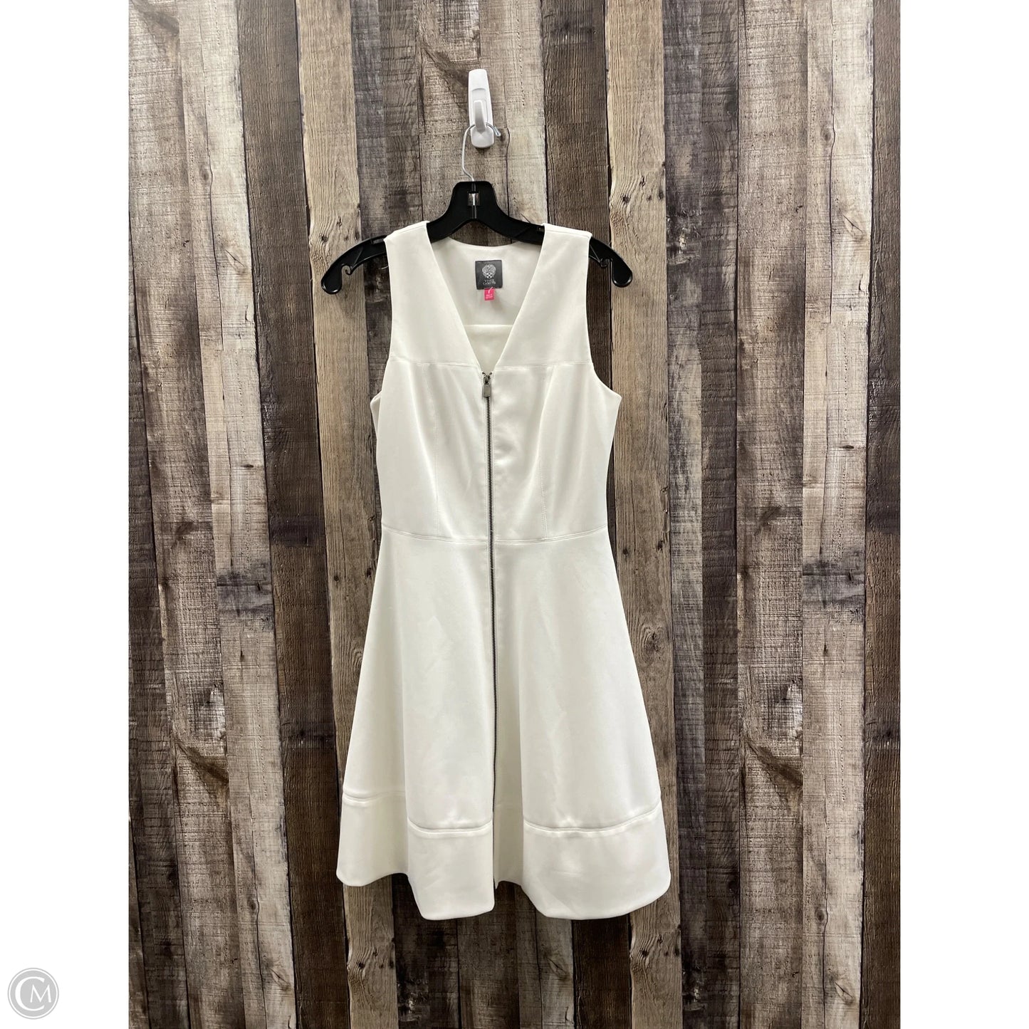 Dress Casual Midi By Vince Camuto In White, Size: S