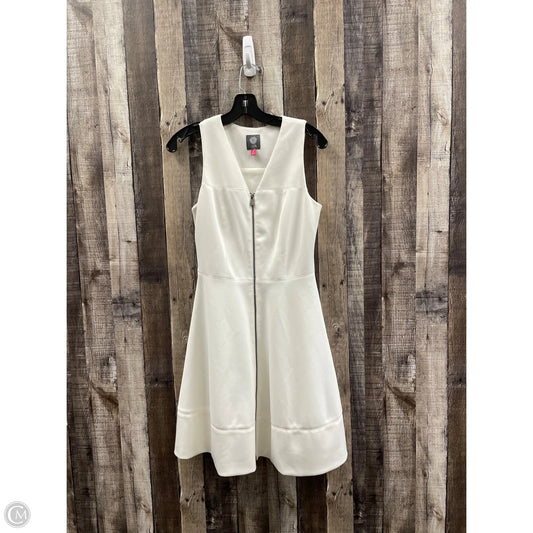 Dress Casual Midi By Vince Camuto In White, Size: S