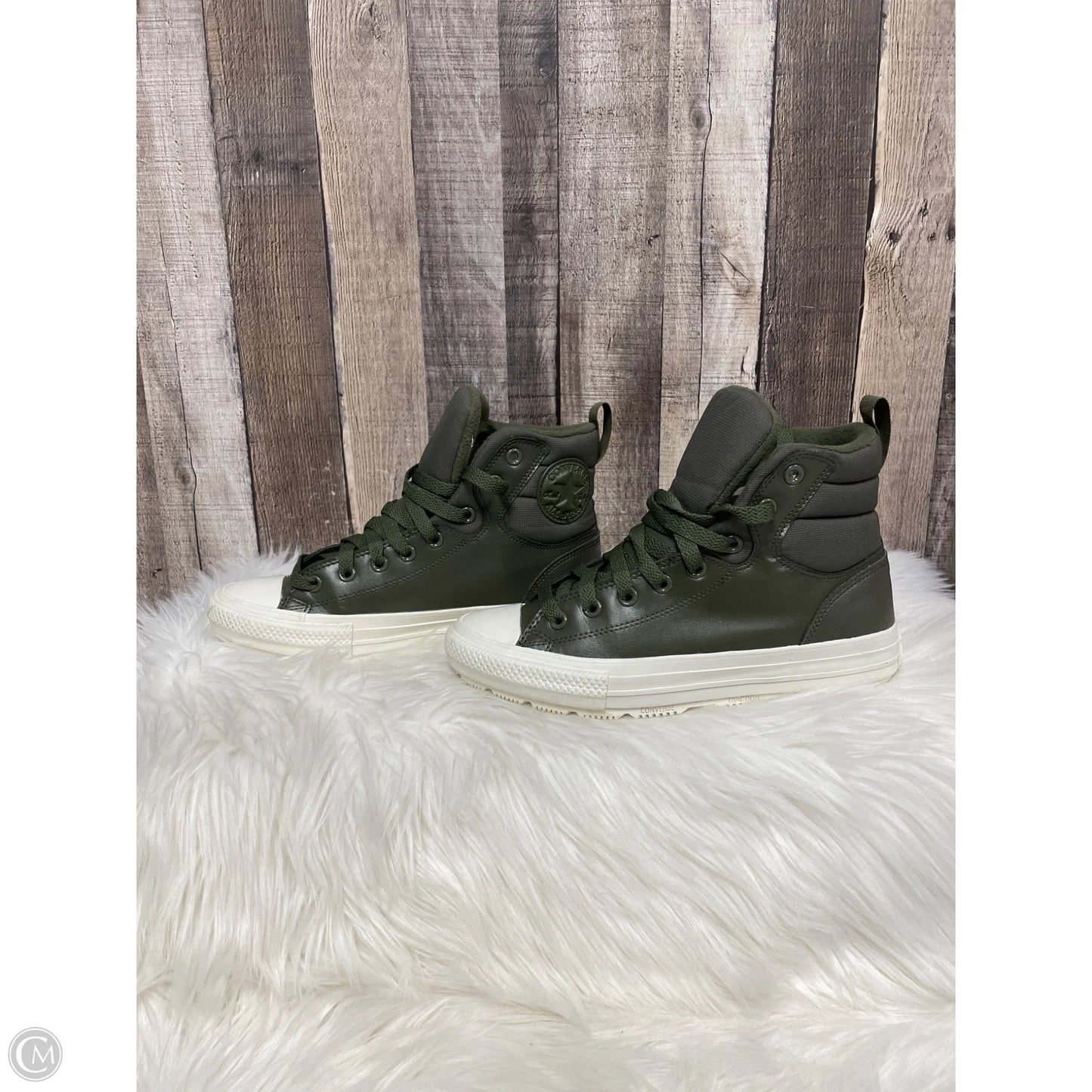 Shoes Athletic By Converse In Green, Size: 9