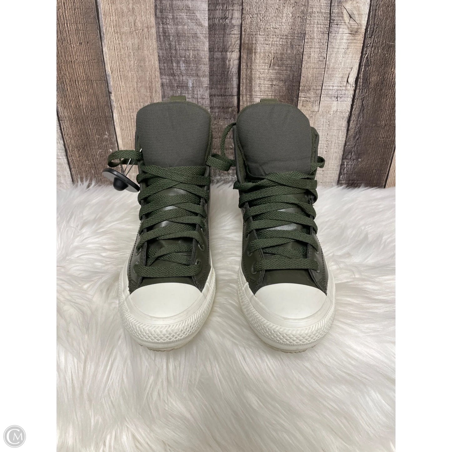 Shoes Athletic By Converse In Green, Size: 9