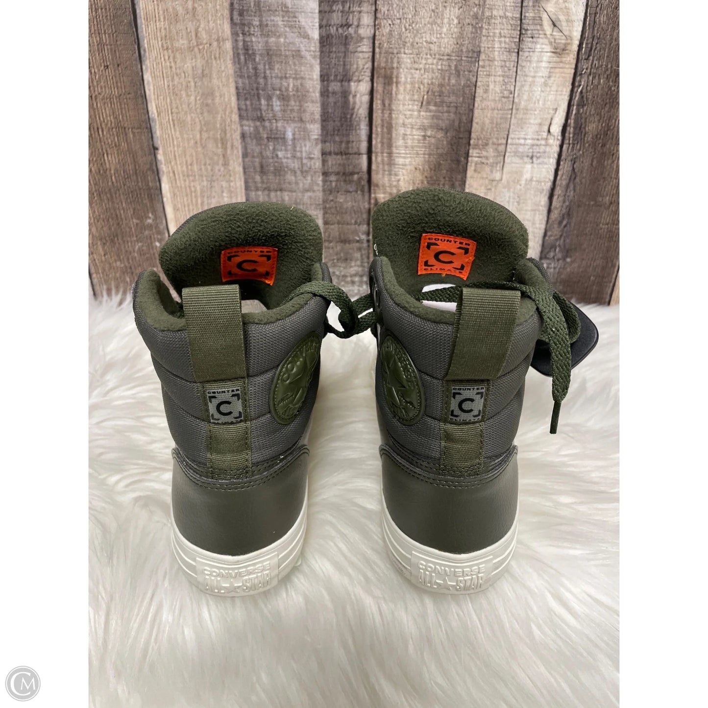 Shoes Athletic By Converse In Green, Size: 9