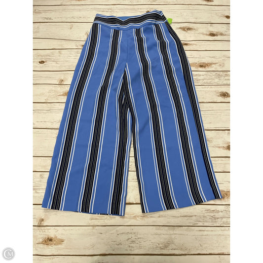 Pants Cropped By Express In Striped Pattern, Size: L