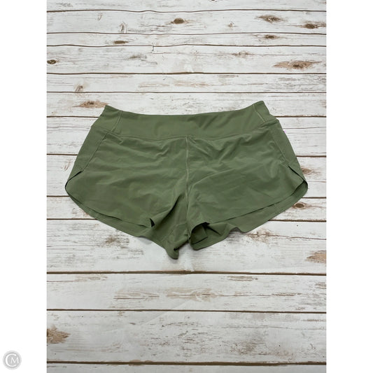 Athletic Shorts By Athleta In Green, Size: L