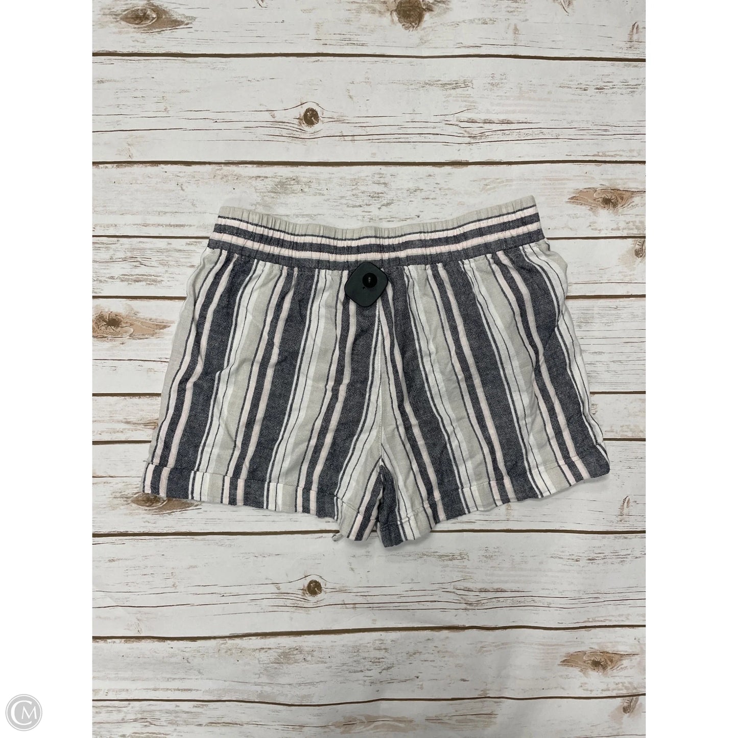 Shorts By Calvin Klein In Striped Pattern, Size: 8
