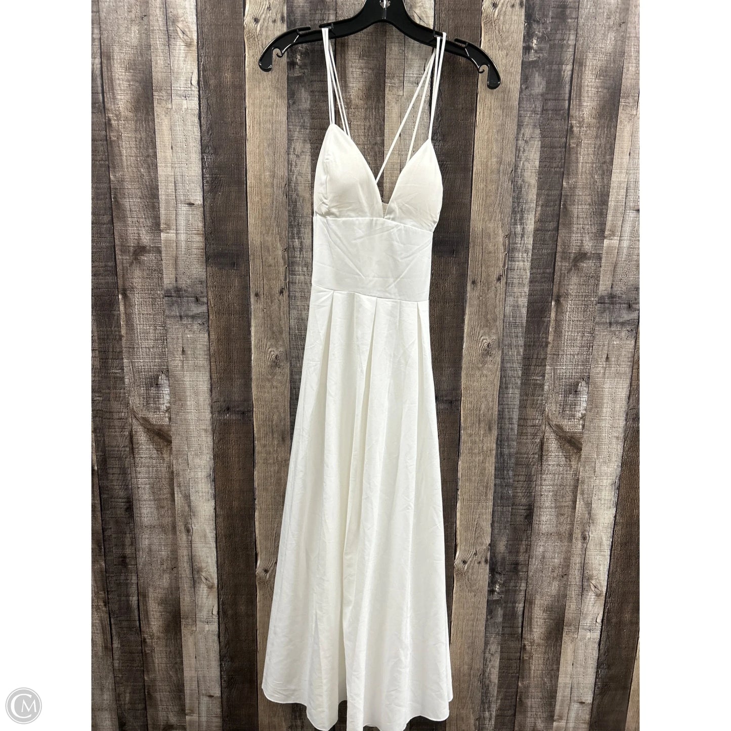 Dress Party Midi By Cmf In White, Size: M