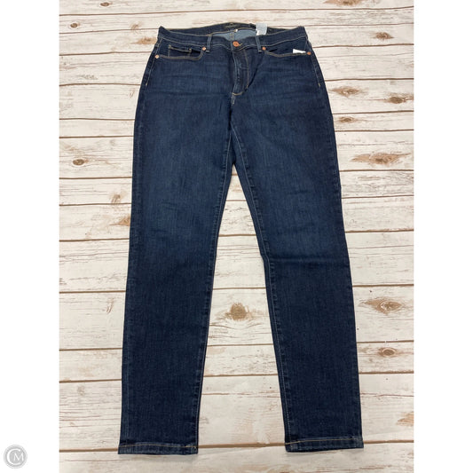 Jeans Straight By Banana Republic In Blue, Size: 12