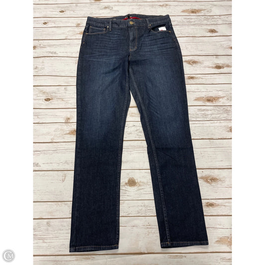 Jeans Straight By White House Black Market In Blue, Size: 12l