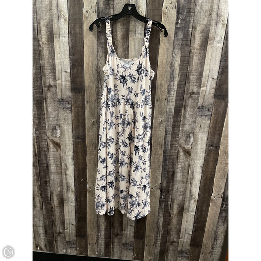 Dress Casual Midi By Cme In Floral Print, Size: L