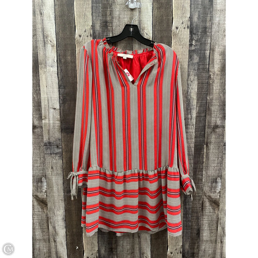 Dress Party Short By Loft In Striped Pattern, Size: S
