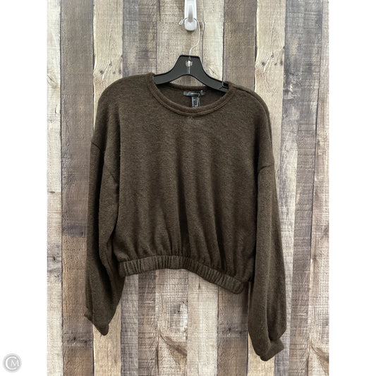 Sweater By Forever 21 In Brown, Size: M
