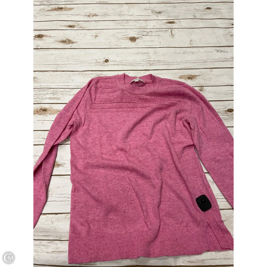 Sweater By Loft In Pink, Size: Xl