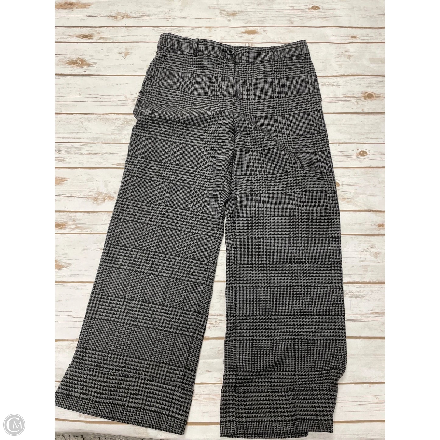 Pants Dress By Loft In Plaid Pattern, Size: 8