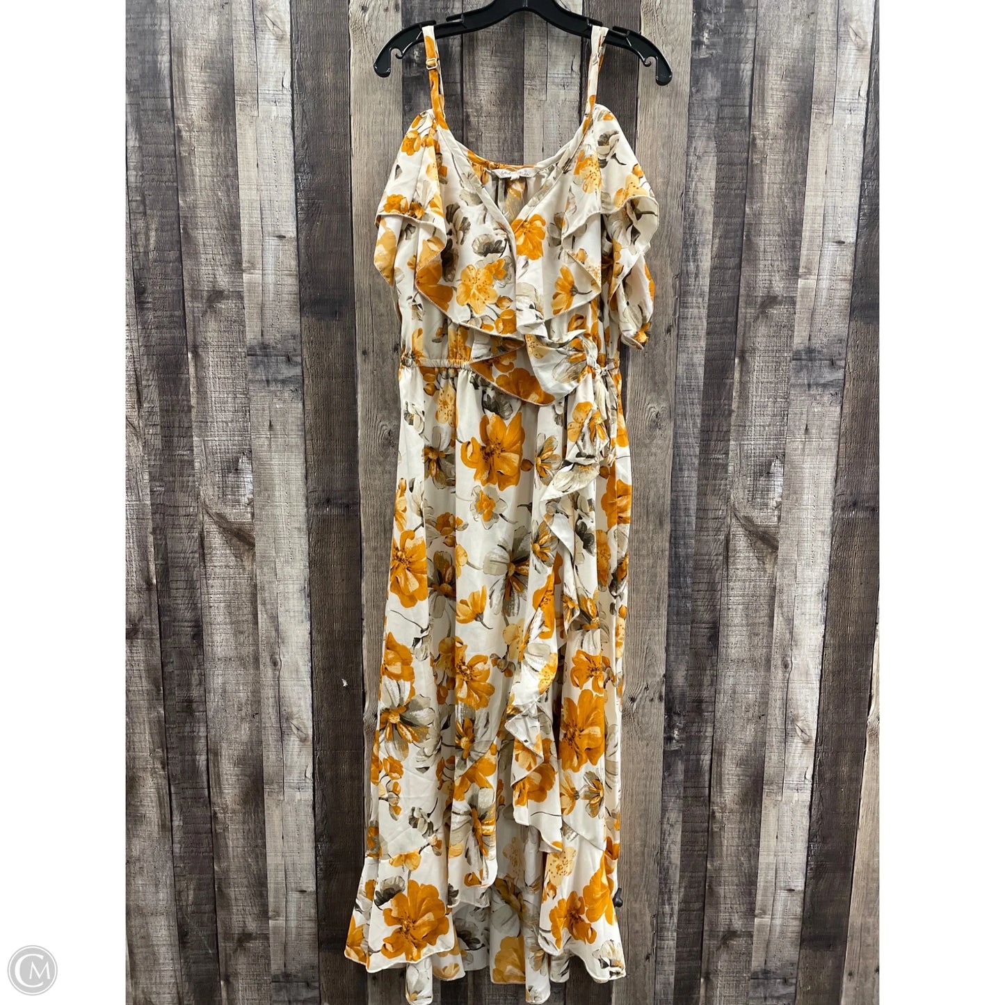 Dress Casual Maxi By Indulge In Floral Print, Size: 1x