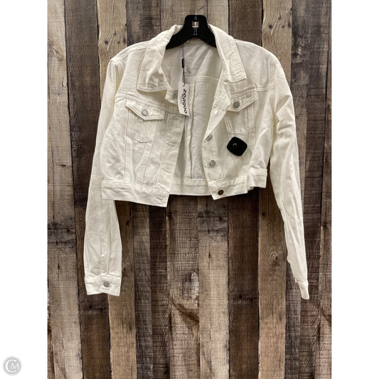 Jacket Denim By Cme In White, Size: M