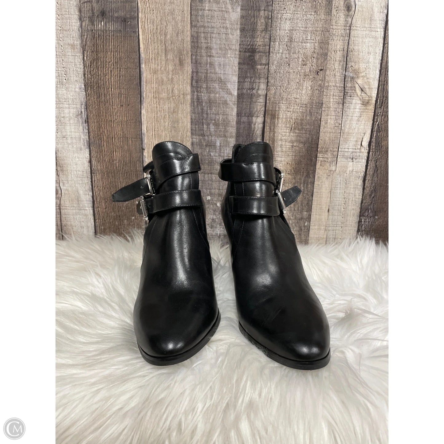 Boots Designer By Michael Kors In Black, Size: 10