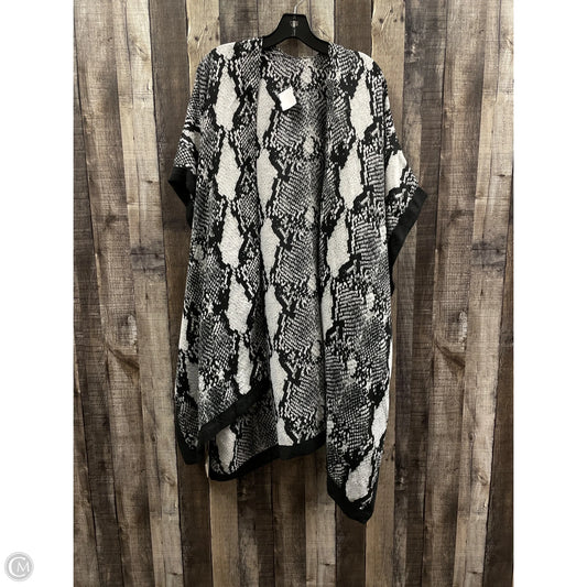 Cardigan By Cme In Snakeskin Print, Size: Osfm