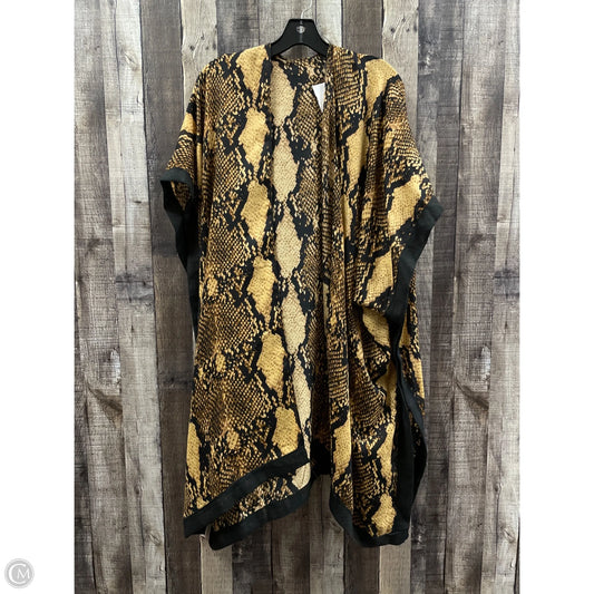 Cardigan By Cme In Animal Print, Size: Osfm