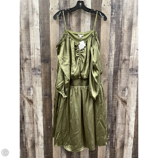 Dress Casual Short By Cato In Green, Size: 2x