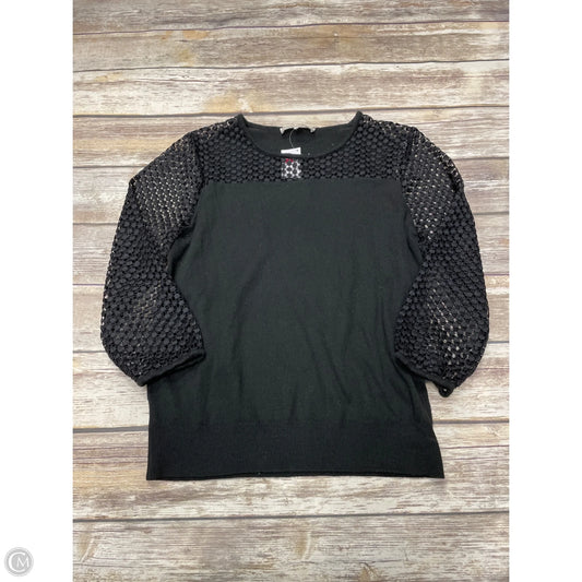 Sweater By Loft In Black, Size: M