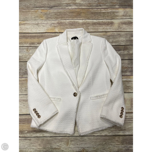 Blazer By Ann Taylor In White, Size: L