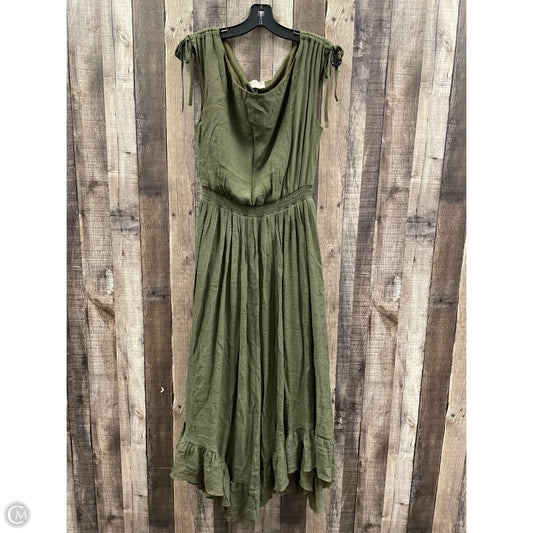 Dress Casual Maxi By Cme In Green, Size: M