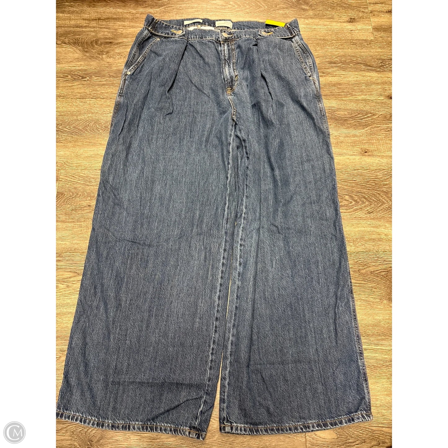 Jeans Wide Leg By Universal Thread In Blue, Size: 18