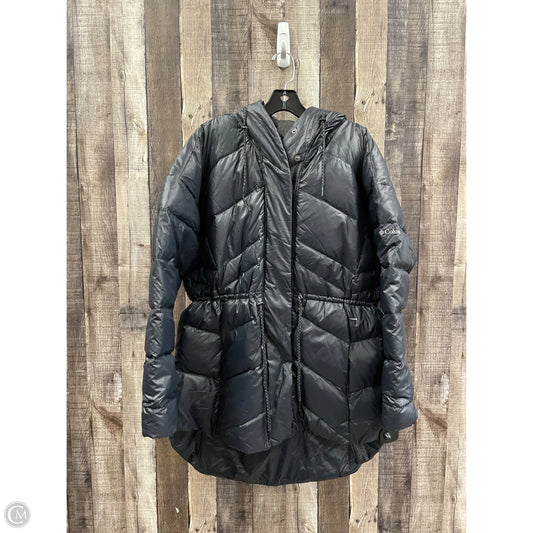 Coat Puffer & Quilted By Columbia In Black, Size: L