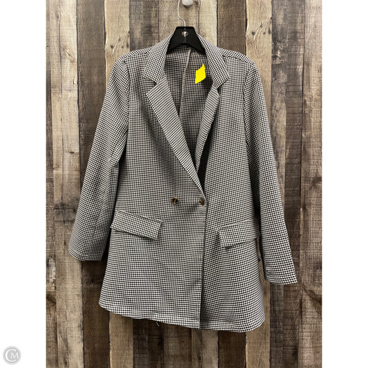 Blazer By Cmf In Plaid Pattern, Size: M