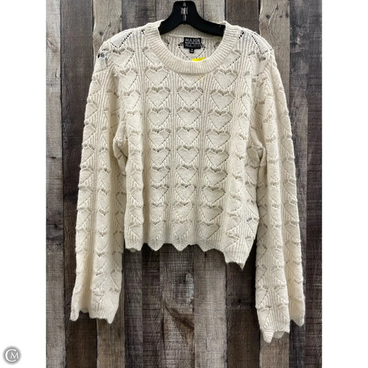 Sweater By Cmf In Cream, Size: M
