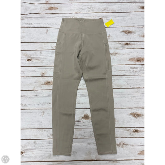 Athletic Leggings By Savvi In Tan, Size: S