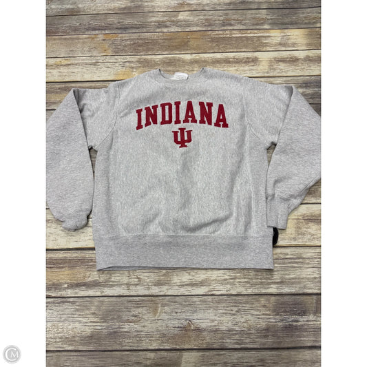 Sweatshirt Crewneck By Champion In Grey, Size: S