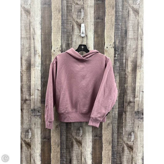 Sweatshirt Hoodie By A New Day In Mauve, Size: Xs