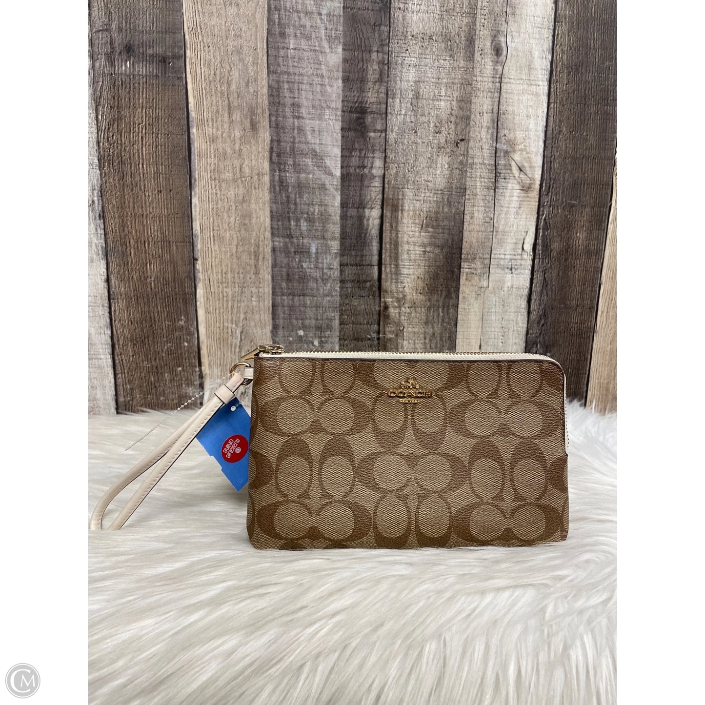 Wristlet Designer By Coach, Size: Medium