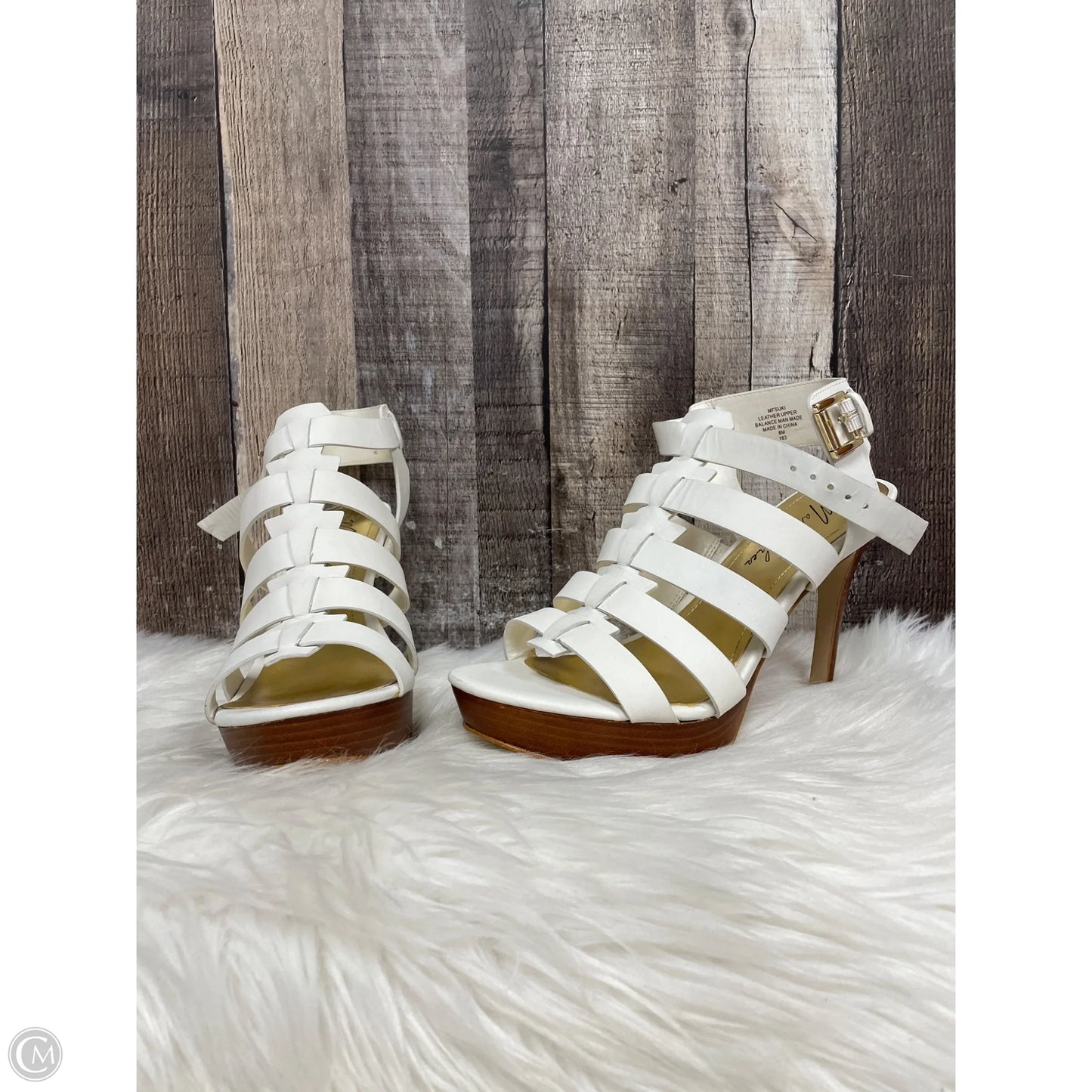 Shoes Designer By Marc Jacobs In White, Size: 8